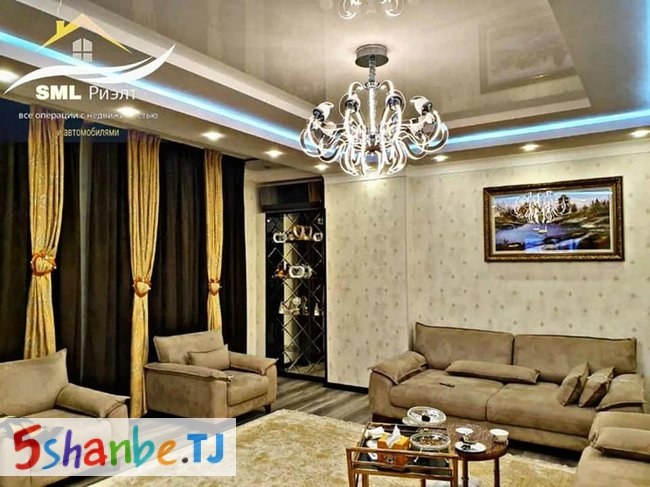 Продается 3 комнатная квартира с ремонтом люкс и со всем имуществом - Душанбе, Столица РТ
