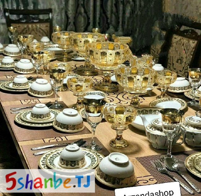 Набор посуды Богемия - Душанбе, Столица РТ