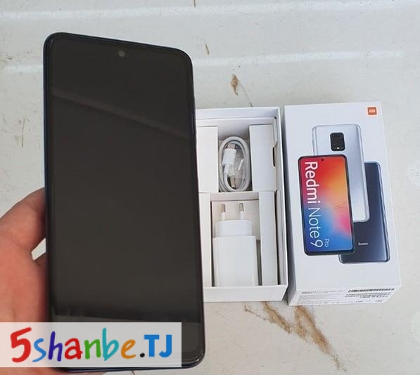 Xiaomi Redmi note 9 pro blue duos 128Gb - Душанбе, Столица РТ