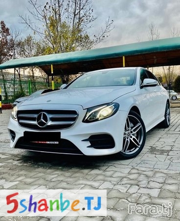 Mercedes-Benz E class, 2018 - Душанбе, Столица РТ