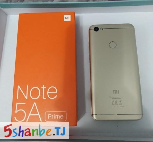 Xiaomi Redmi Note 5A Prime Gold 3 32 Global Version - Худжанд, Согдийская область